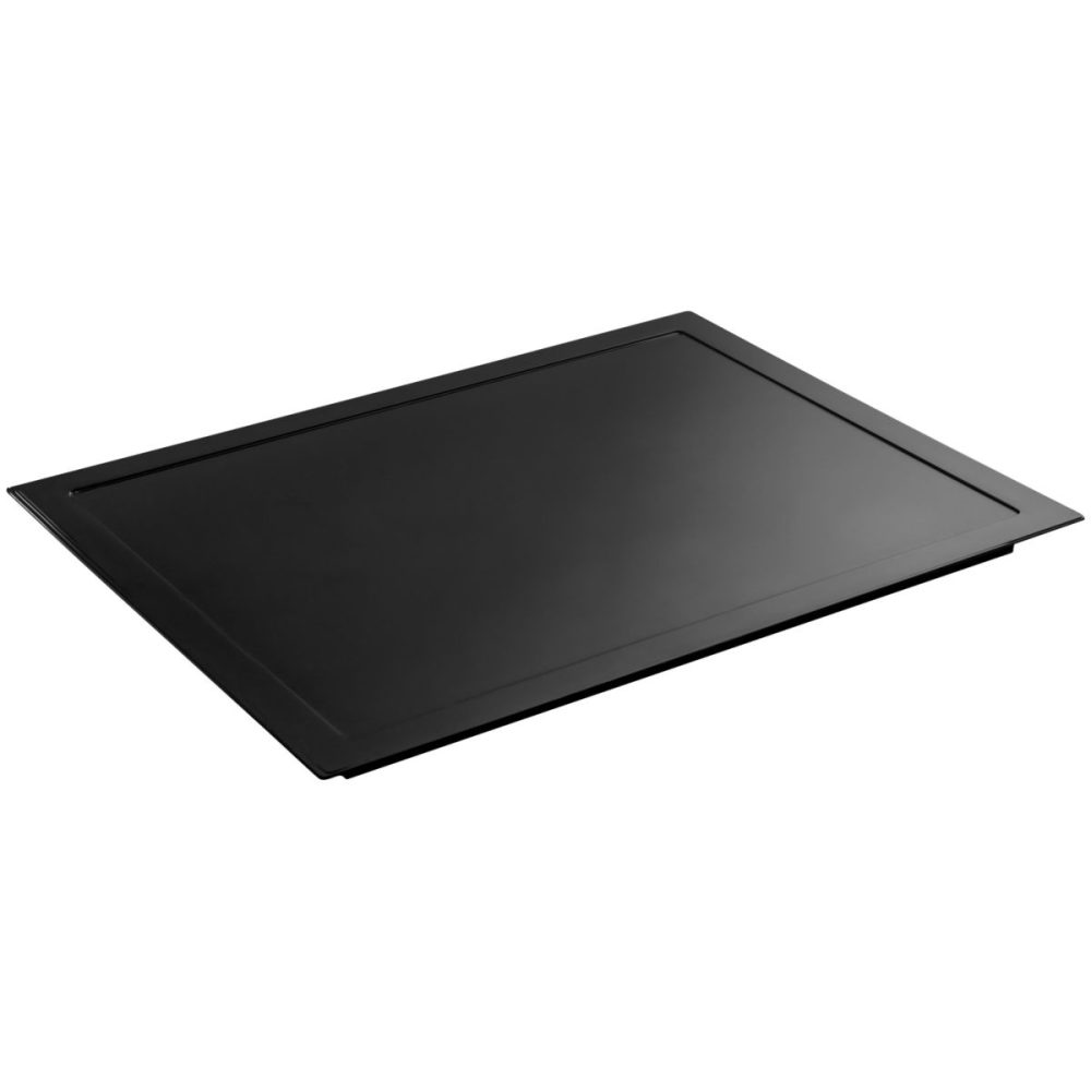 JVD Haupttablett Como; 37.7x27.8x2.5 cm (LxBxH); schwarz; rechteckig
