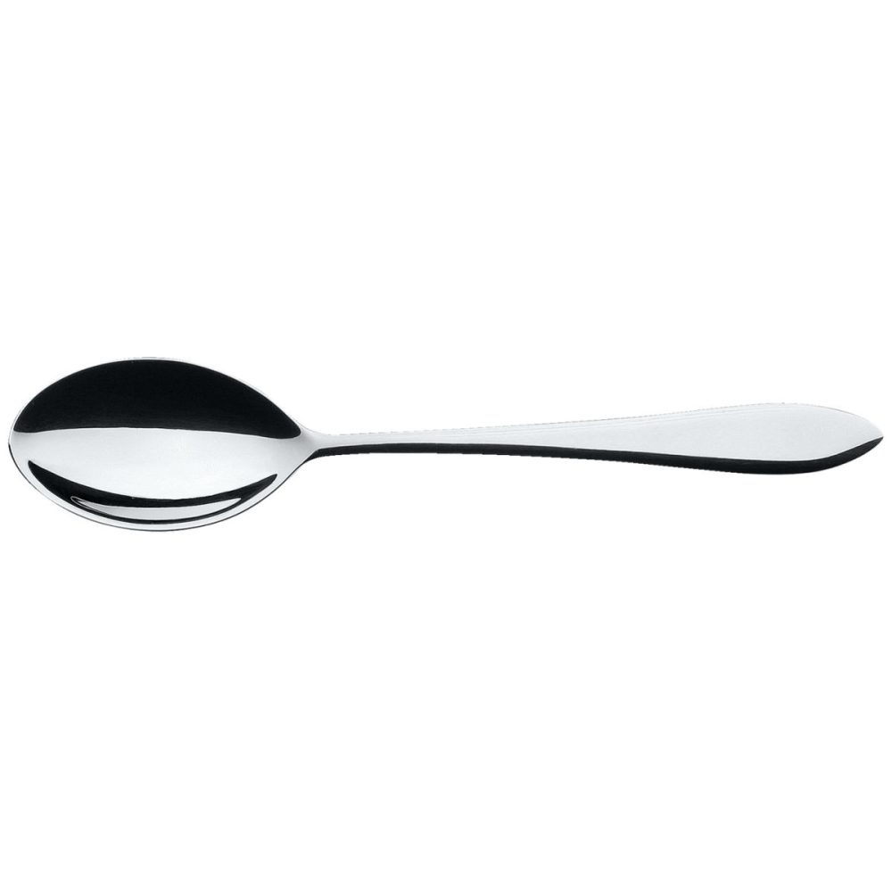 VEGA Mokka-/Espressolöffel Salerno; 11.2 cm (L); silber, Griff silber; 12 Stück / Pack