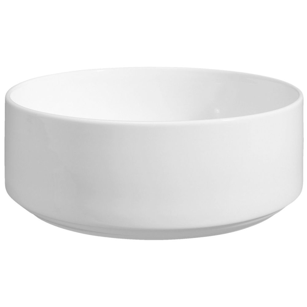 VEGA Schale Base rund; 1300 ml, 18x7 cm (ØxH); weiss; rund; 2 Stück / Pack