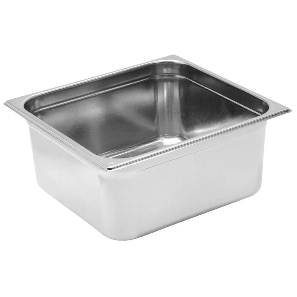 VEGA GN-Behälter Premium  2/3; GN 2/3, 12000 ml, 35.4x32.5x15 cm (LxBxT); silber