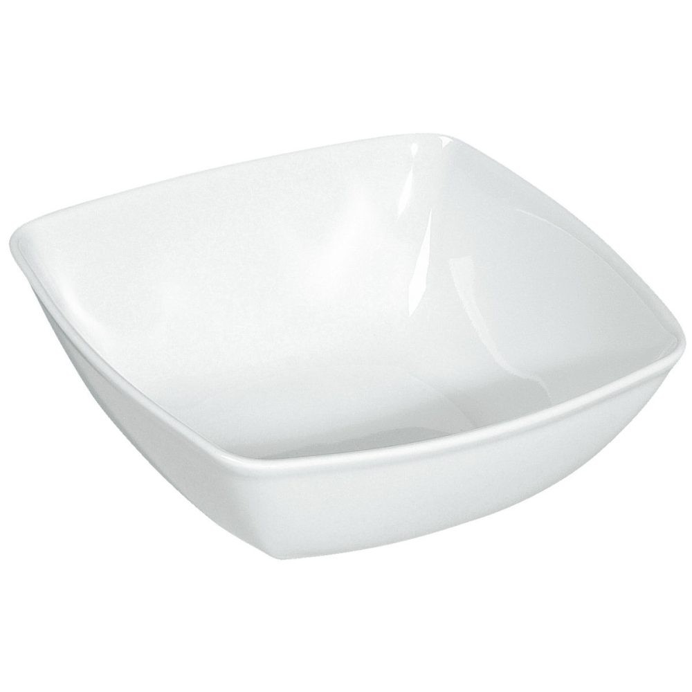 VEGA Schälchen Melbourne; 330 ml, 13x13x4.8 cm (LxBxH); weiss; quadratisch; 6 Stück / Pack