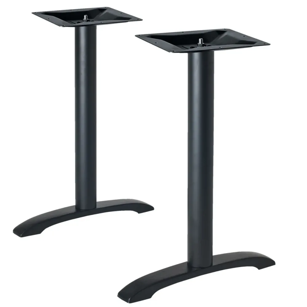 VEGA Indoor Tischgestell Duo; 54x6x72 cm (BxLxH); schwarz