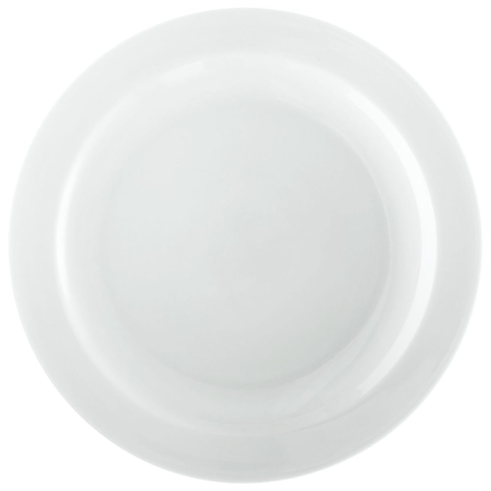 PULSIVA Teller Ronda flach; 21 cm (Ø); weiss; rund; 6 Stück / Pack