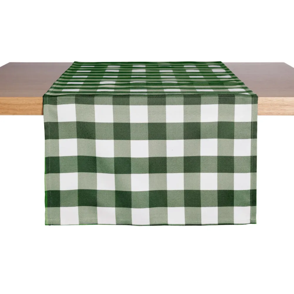 ERWIN M. Tischläufer Countryline; 40x130 cm (BxL); grün; rechteckig; 2 Stück / Pack
