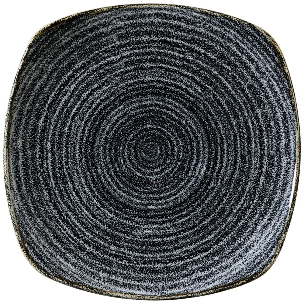 Churchill Teller Studio Prints Charcoal Black quadratisch; 25.2 cm (B); schwarz; quadratisch; 12 Stück / Pack