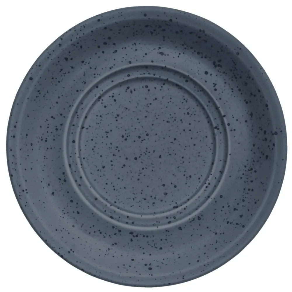 VEGA Suppen-Untertasse Alessia; 17 cm (Ø); grau; rund; 6 Stück / Pack