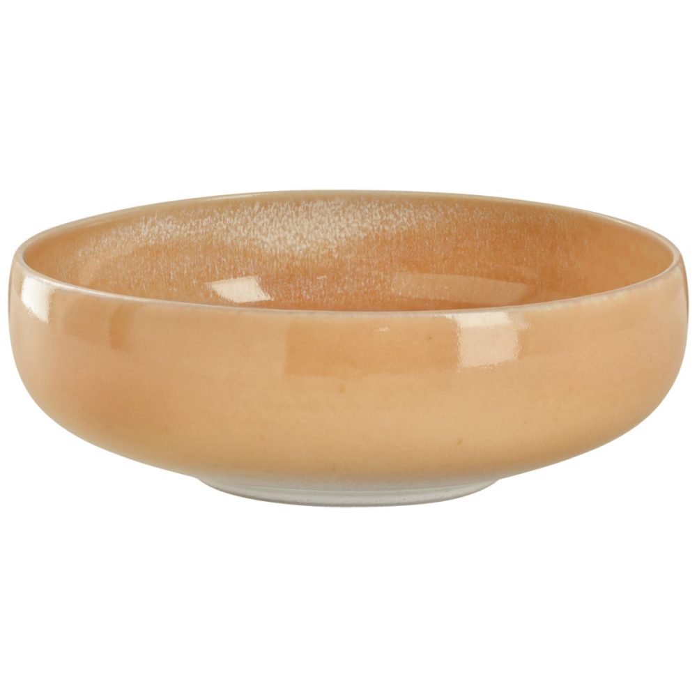 VEGA Schale Cascais rund; 600 ml, 15.5x6 cm (ØxH); apricot; rund; 6 Stück / Pack