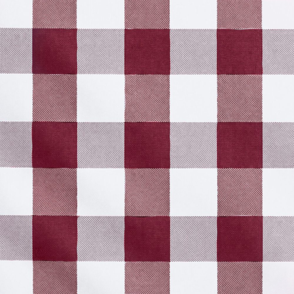 ERWIN M. Meterware Tischdecke Countryline; 210 cm (B); burgund