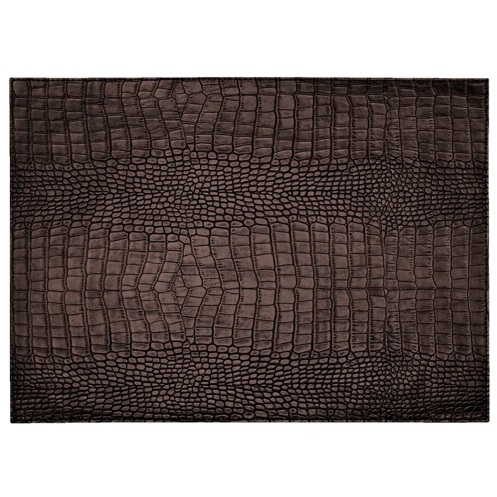 ERWIN M. Tischset Nobile rechteckig; 32.5x44 cm (BxL); braun; rechteckig; 6 Stück / Pack