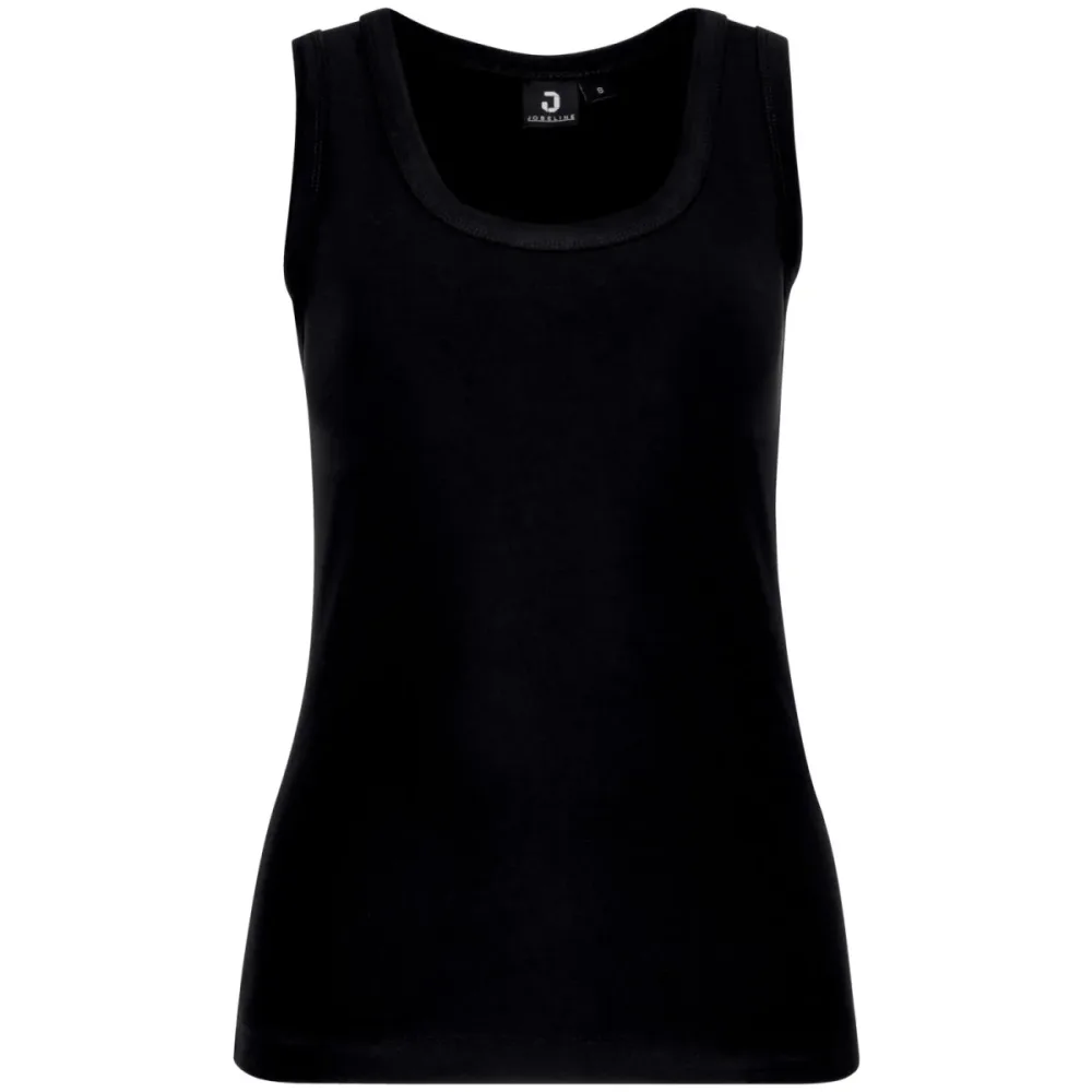 JOBELINE Tanktop Damen Malme Slim Fit; Kleidergrösse S; schwarz