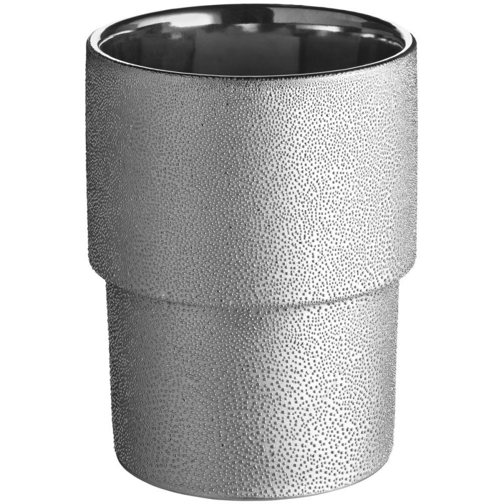 Übertopf Bora; 10.5x13.5 cm (ØxH); silber; 2 Stück / Pack