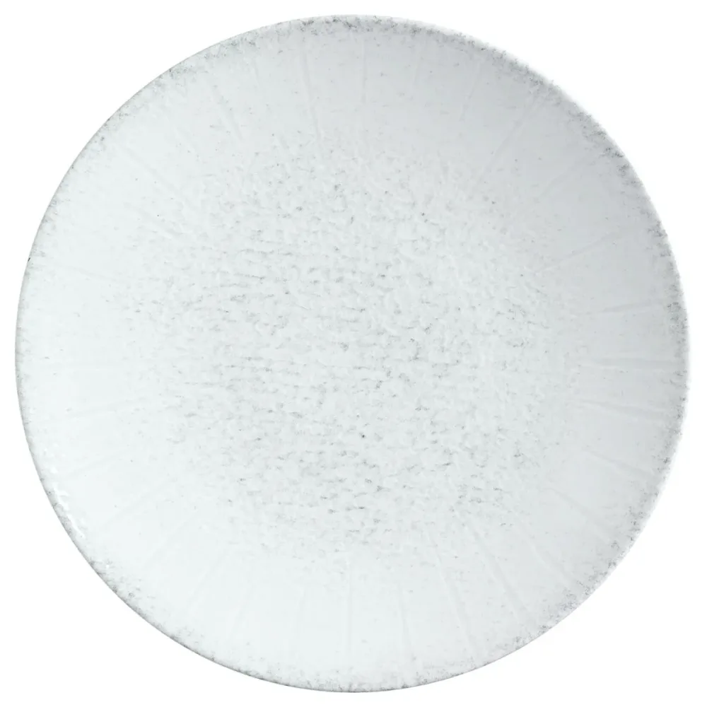 VEGA Teller flach Caju ohne Fahne; 21 cm (Ø); weiss/grau; rund; 6 Stück / Pack