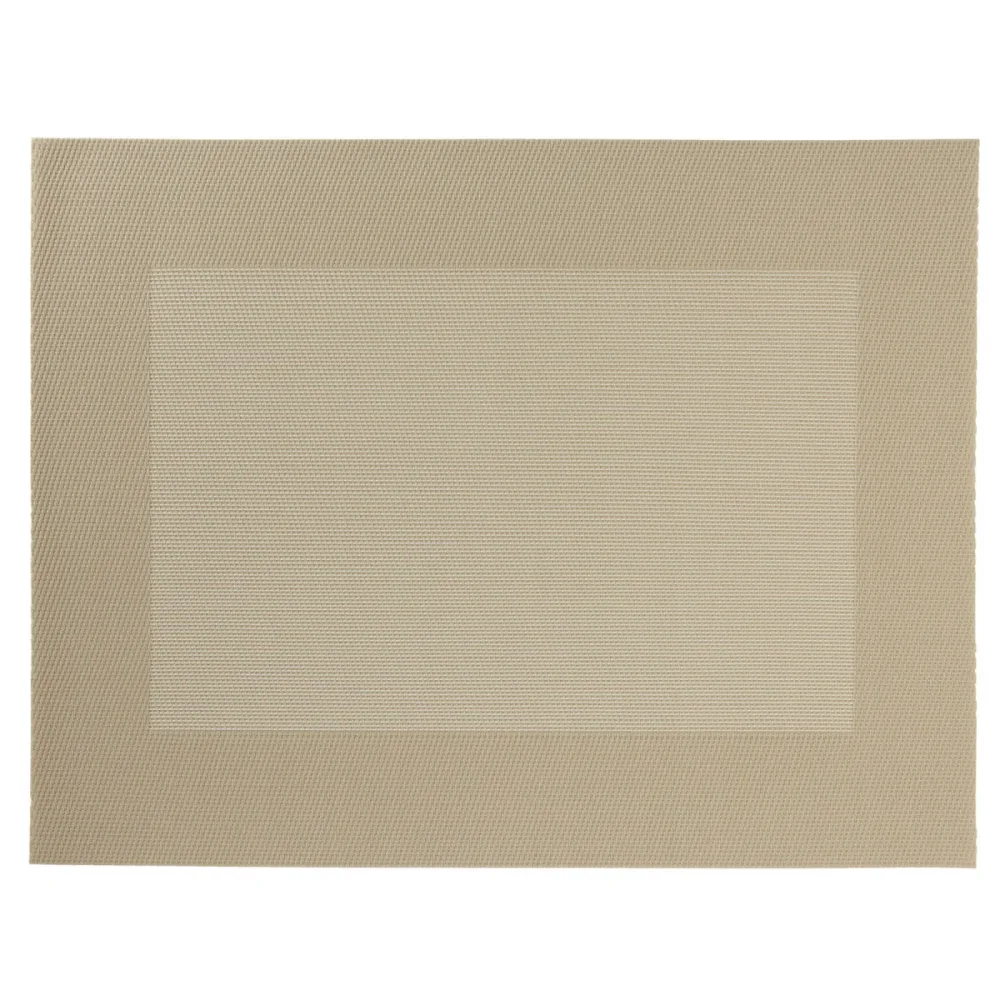 PULSIVA Tischsets Nevada; 35x47 cm (BxL); natur; rechteckig; 4 Stück / Pack