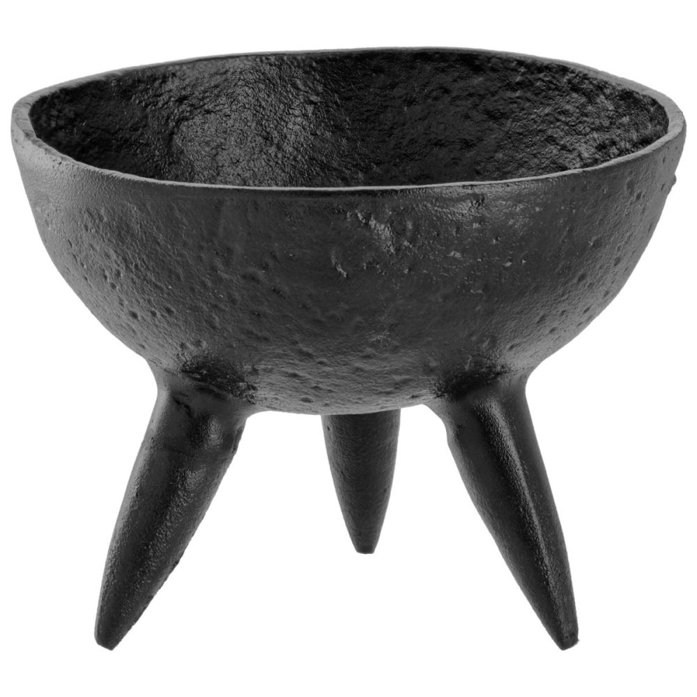 VEGA Schale mit Fuss Lys; 690 ml, 15.5x12 cm (ØxH); schwarz; rund