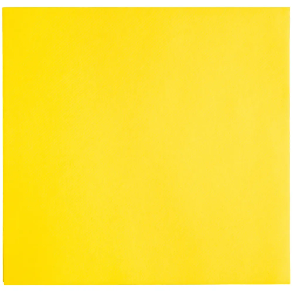GARCIA DE POU Serviette Arla 1/4 Falz; 40x40 cm (BxL); sonnengelb; 50 Stück / Pack