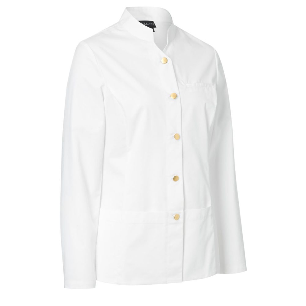 JOBELINE Damenservicejacke May; Kleidergrösse 48; weiss