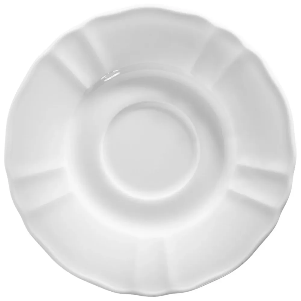 VEGA Kaffee-Untertasse Amely; 15 cm (Ø); weiss; rund; 6 Stück / Pack
