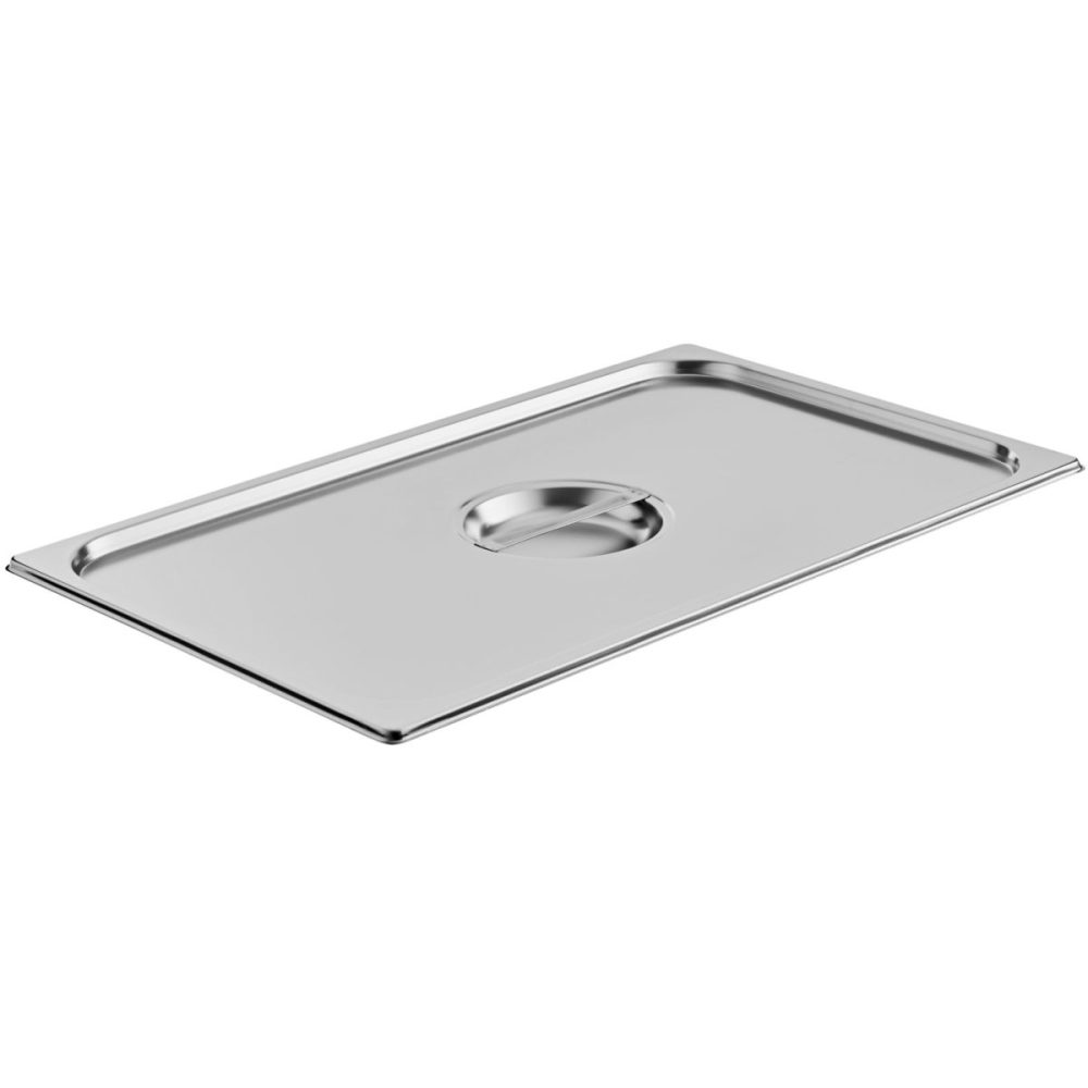 VEGA GN-Deckel Premium ohne Aussparung 1/1; GN 1/1; silber; rechteckig