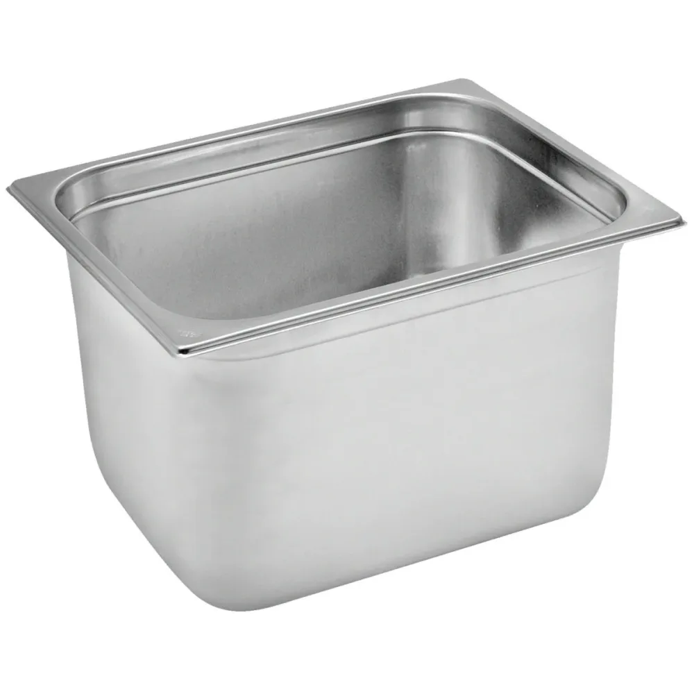 VEGA GN-Behälter Premium  1/2; GN 1/2, 11900 ml, 32.5x26.5x20 cm (LxBxT); silber