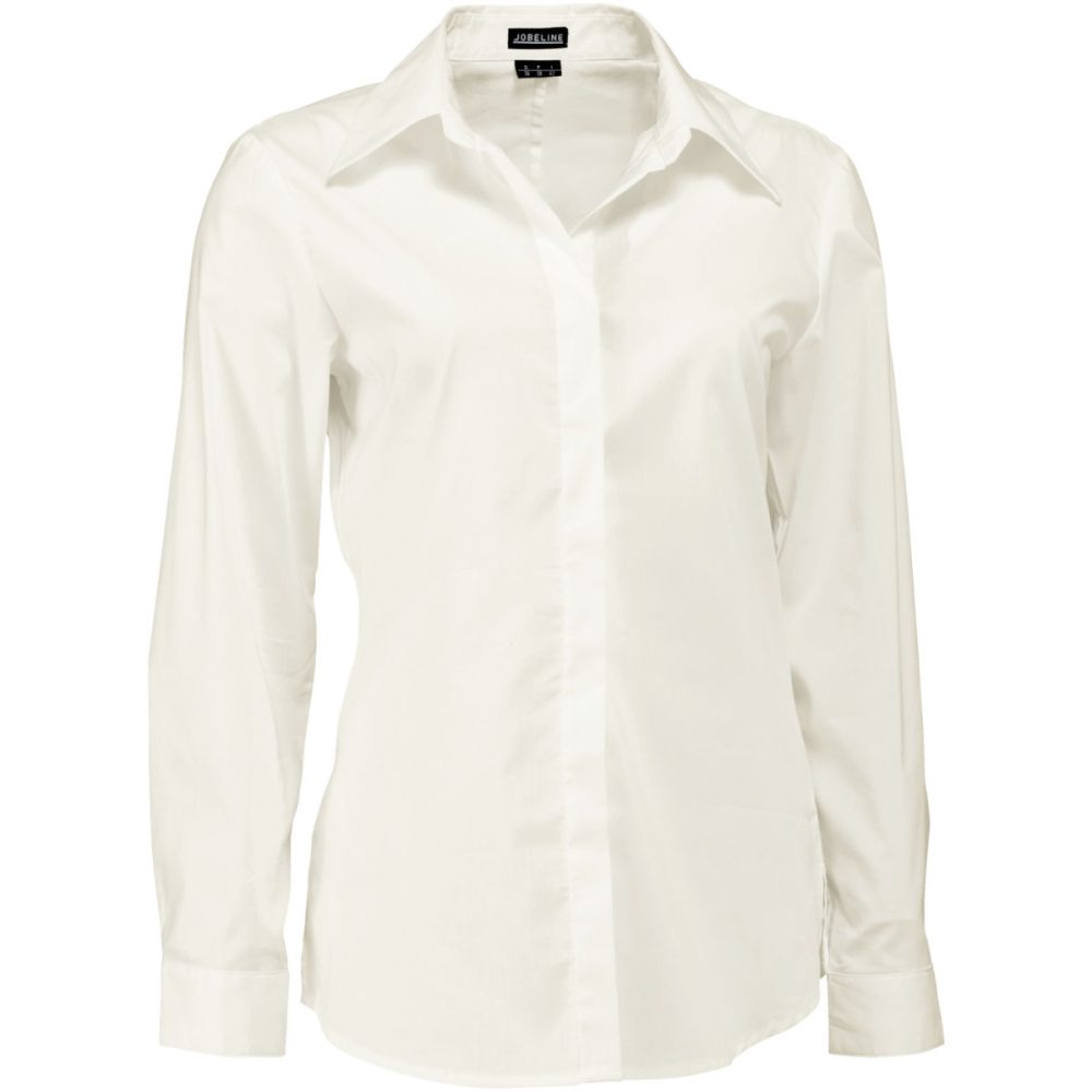 JOBELINE Damen Bluse Fiore Langarm; Kleidergrösse 40; cremeweiss