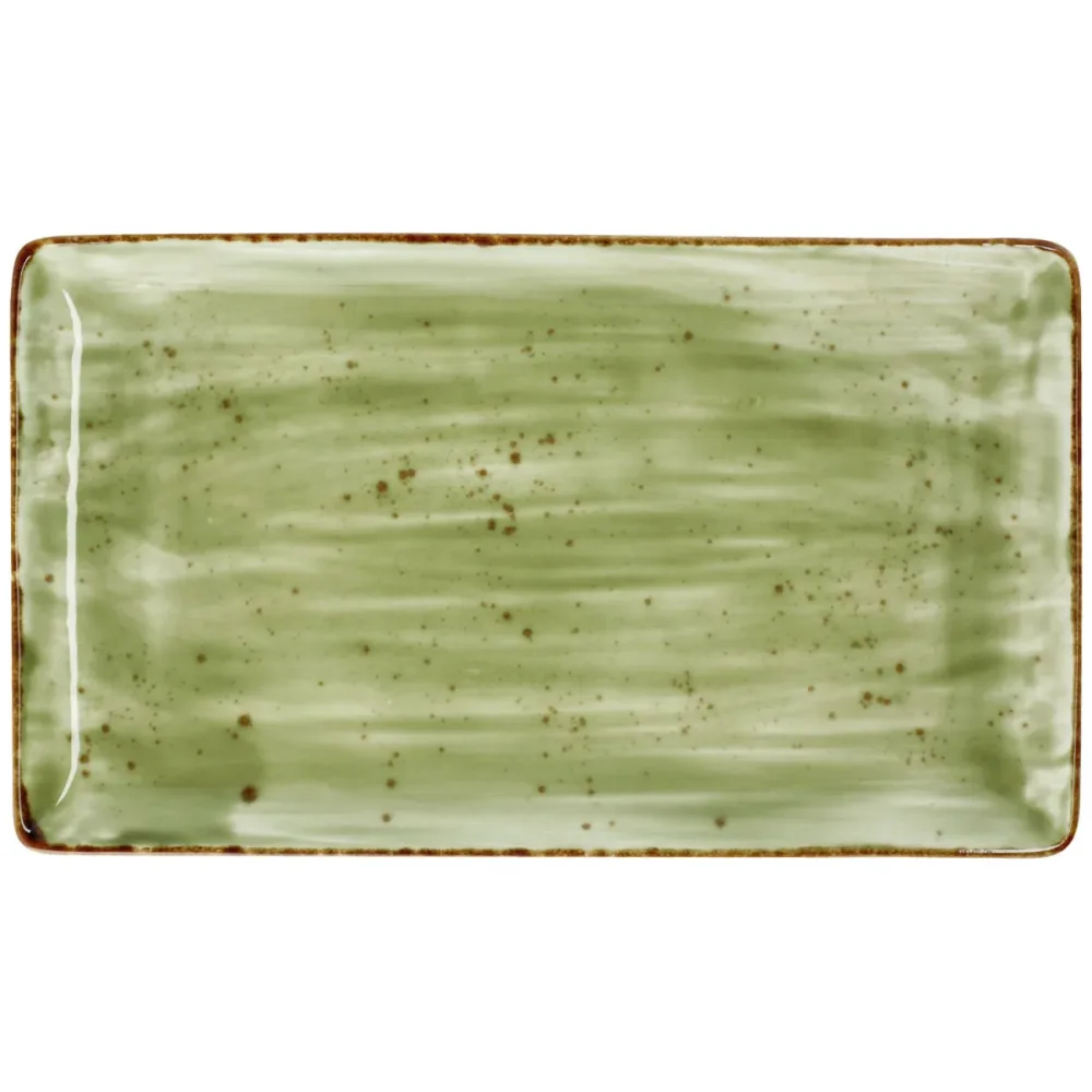 VEGA Platte Nebro; 33.5x19x2.1 cm (LxBxH); hellgrün; 3 Stück / Pack