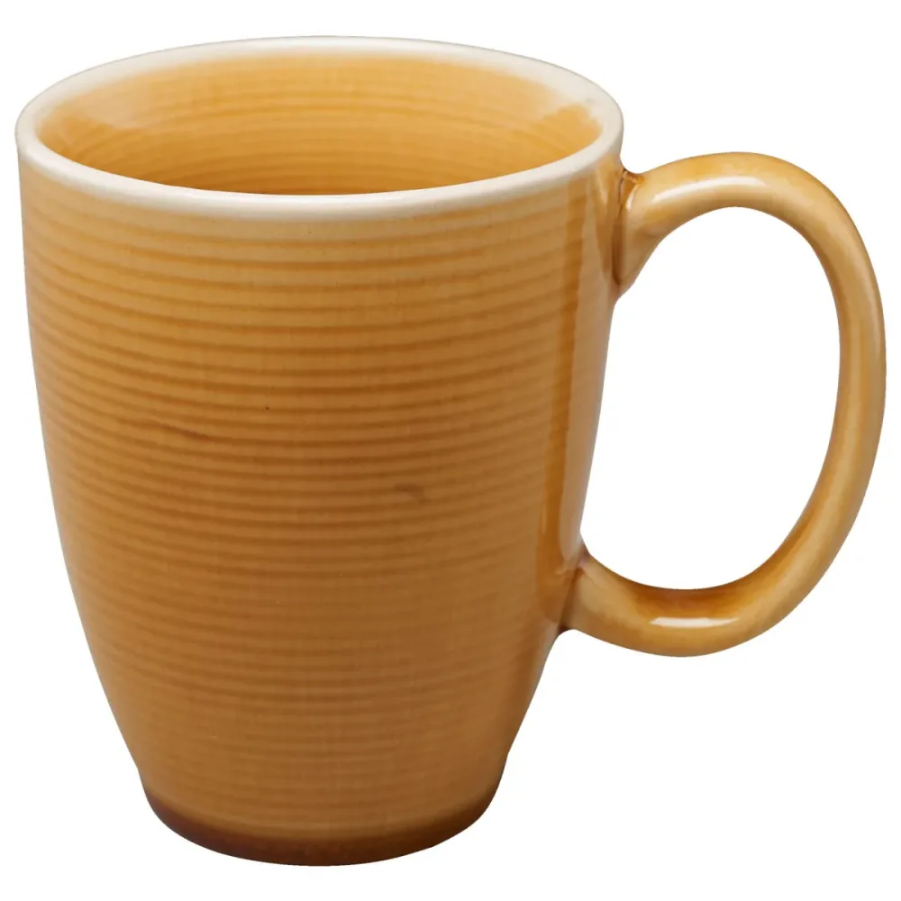 PULSIVA Kaffeebecher Spirit; 340 ml, 9x10.8 cm (ØxH); braun; rund; 6 Stück / Pack