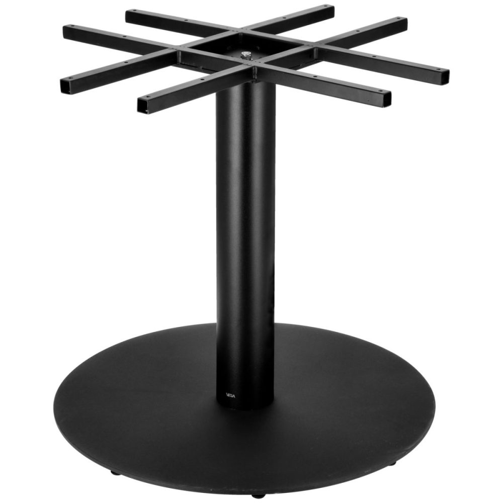 VEGA Indoor Tischgestell Goliat; 74x72 cm (ØxH); schwarz; rund