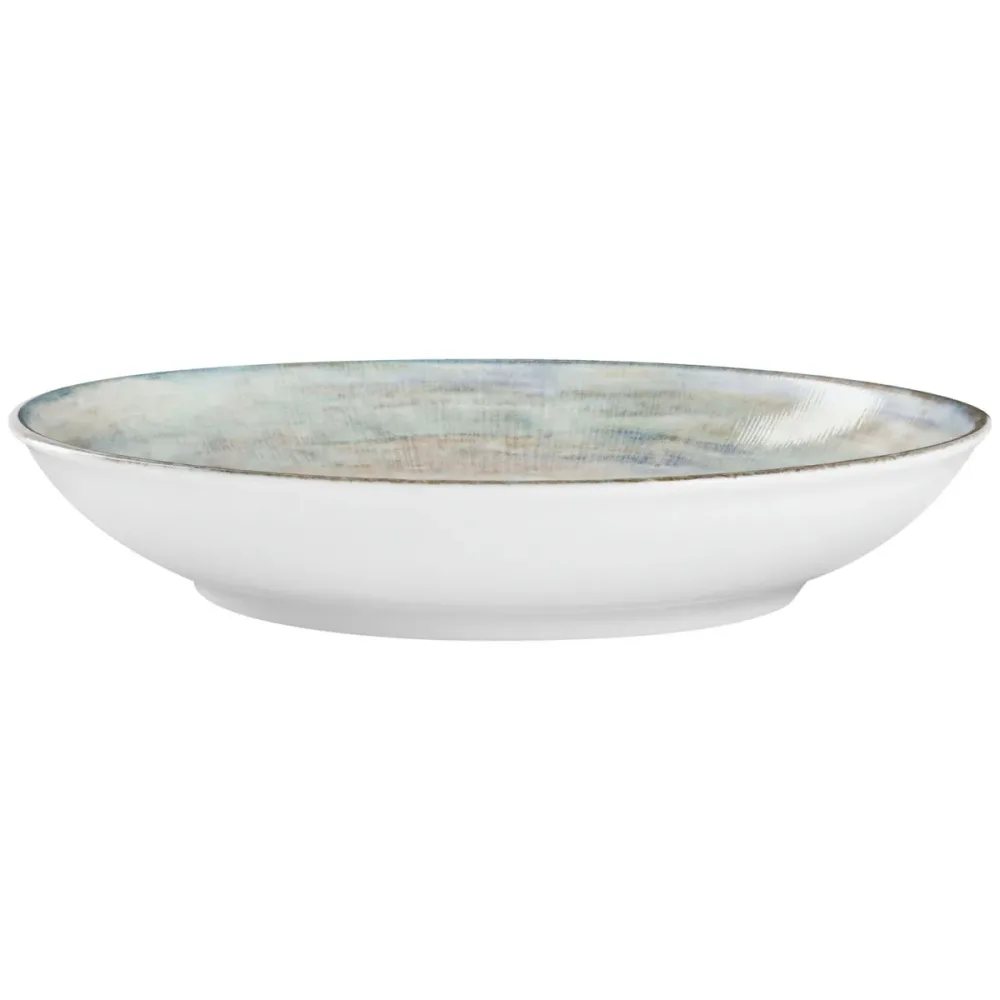 VEGA Teller Jupiter tief; 1000 ml, 26x5 cm (ØxH); blau/grün/orange; rund; 6 Stück / Pack