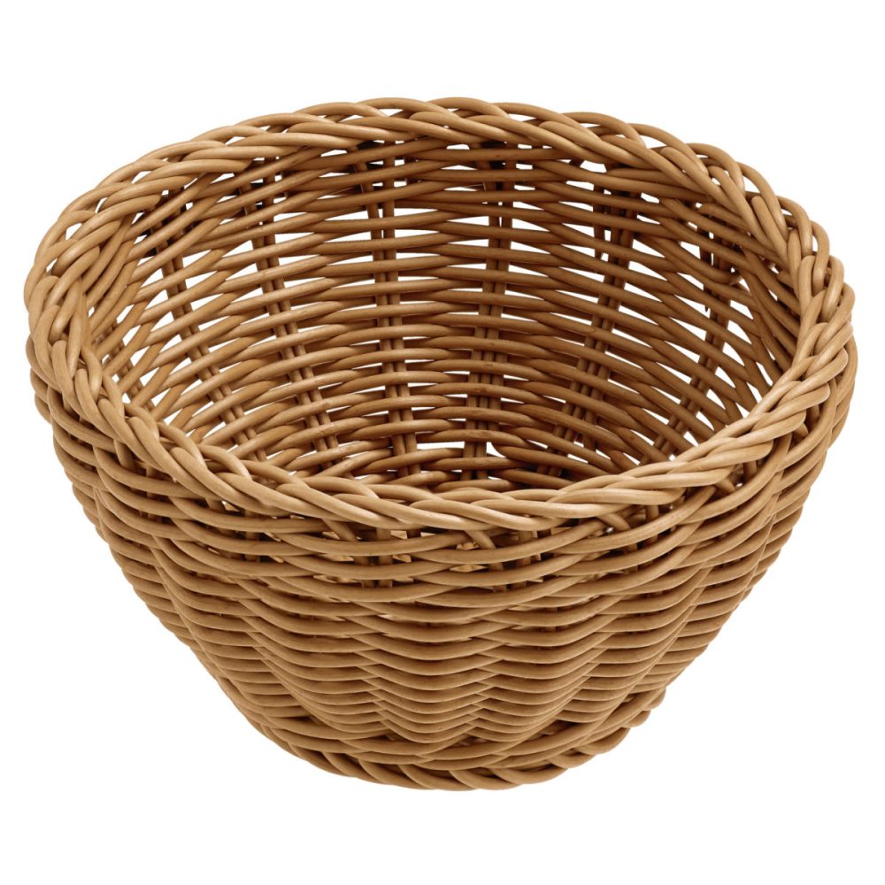 VEGA Korb Igato rund; 16x8 cm (ØxH); braun; rund; 4 Stück / Pack
