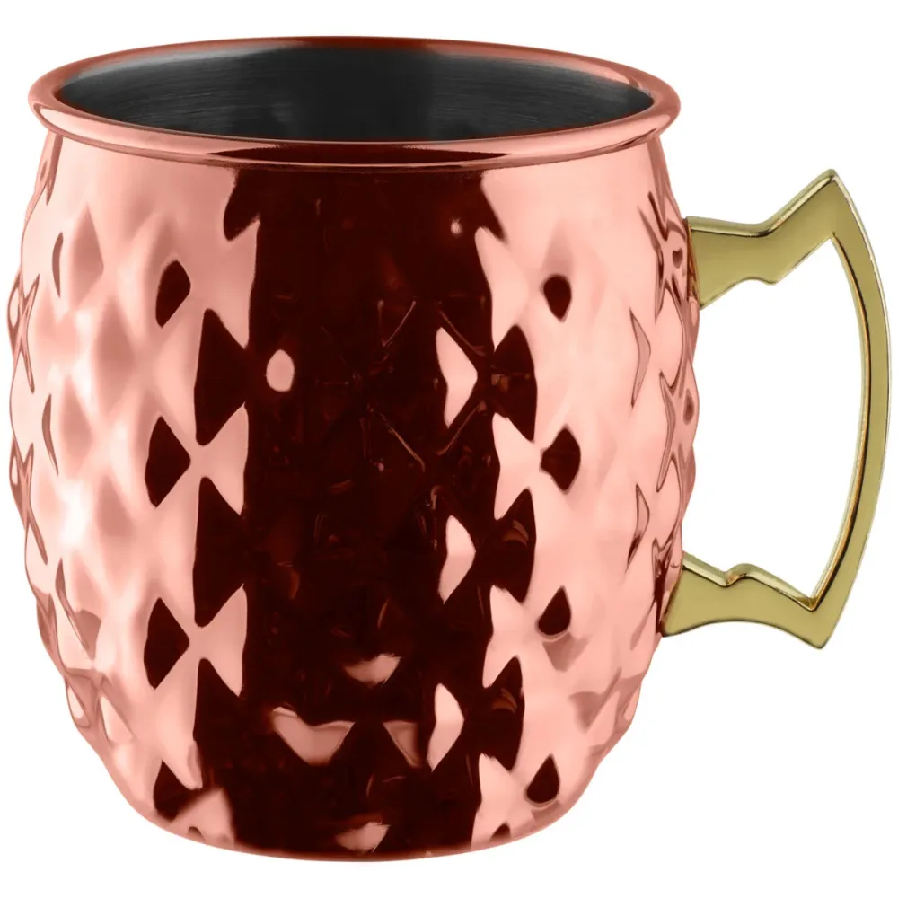 VEGA Moscow Mule Becher Glendale Raute; 550 ml, 8.7x10 cm (ØxH); kupfer