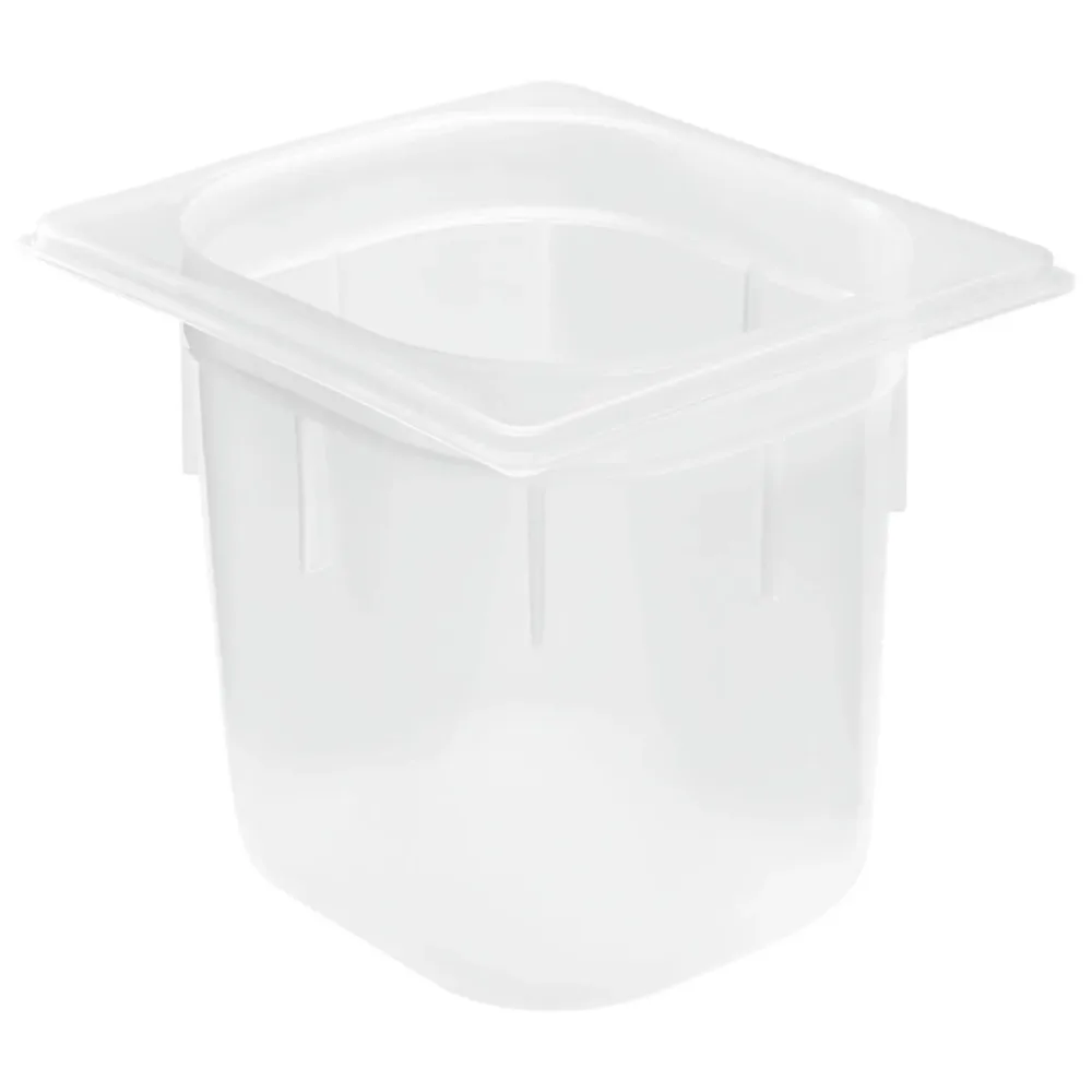 PULSIVA GN-Behälter 1/6 Risa; GN 1/6, 2200 ml, 17.6x16.2x15 cm (LxBxT); transparent