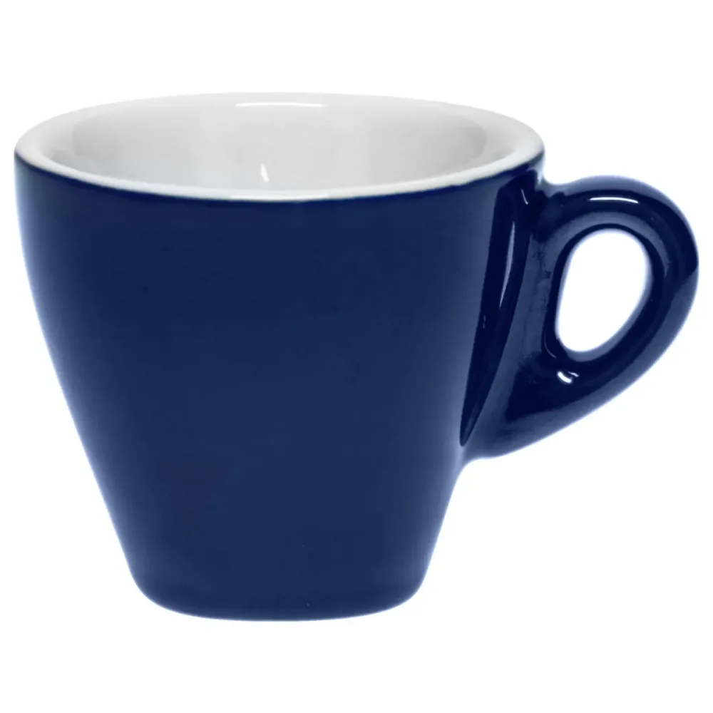 PULSIVA Espressotasse Joy 2.0; 80 ml, 6.5x5.8 cm (ØxH); blau; rund; 6 Stück / Pack