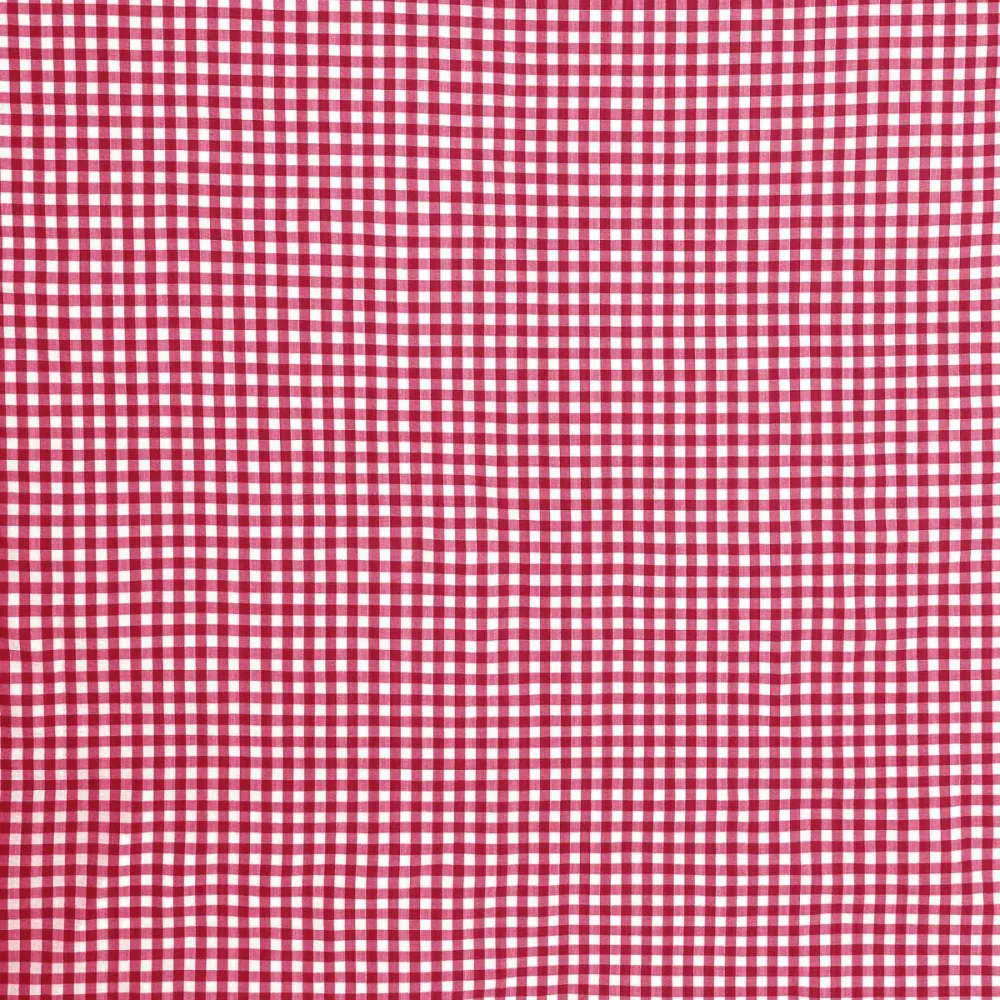 ERWIN M. Meterware Bettwäsche Tux Seersucker; 170 cm (B); rot