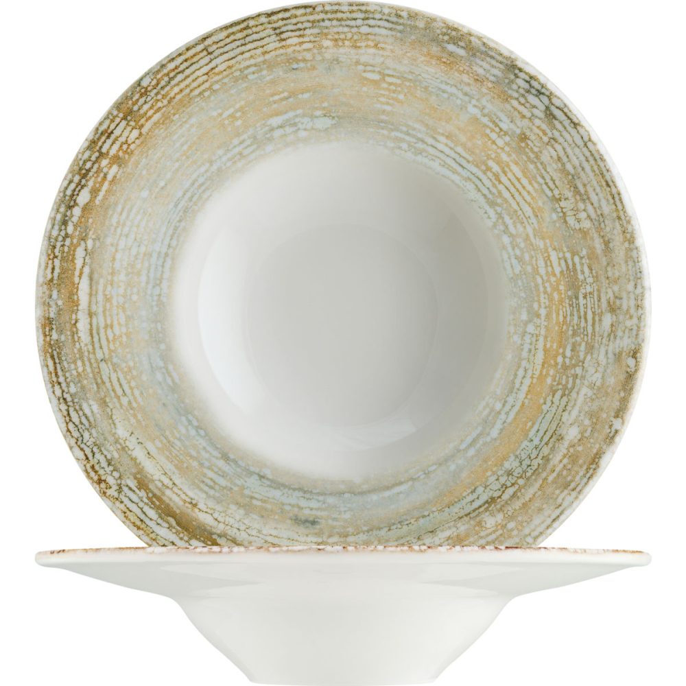 Bonna Pastateller Patera; 400 ml, 28x5.5 cm (ØxH); weiss/beige; rund; 6 Stück / Pack