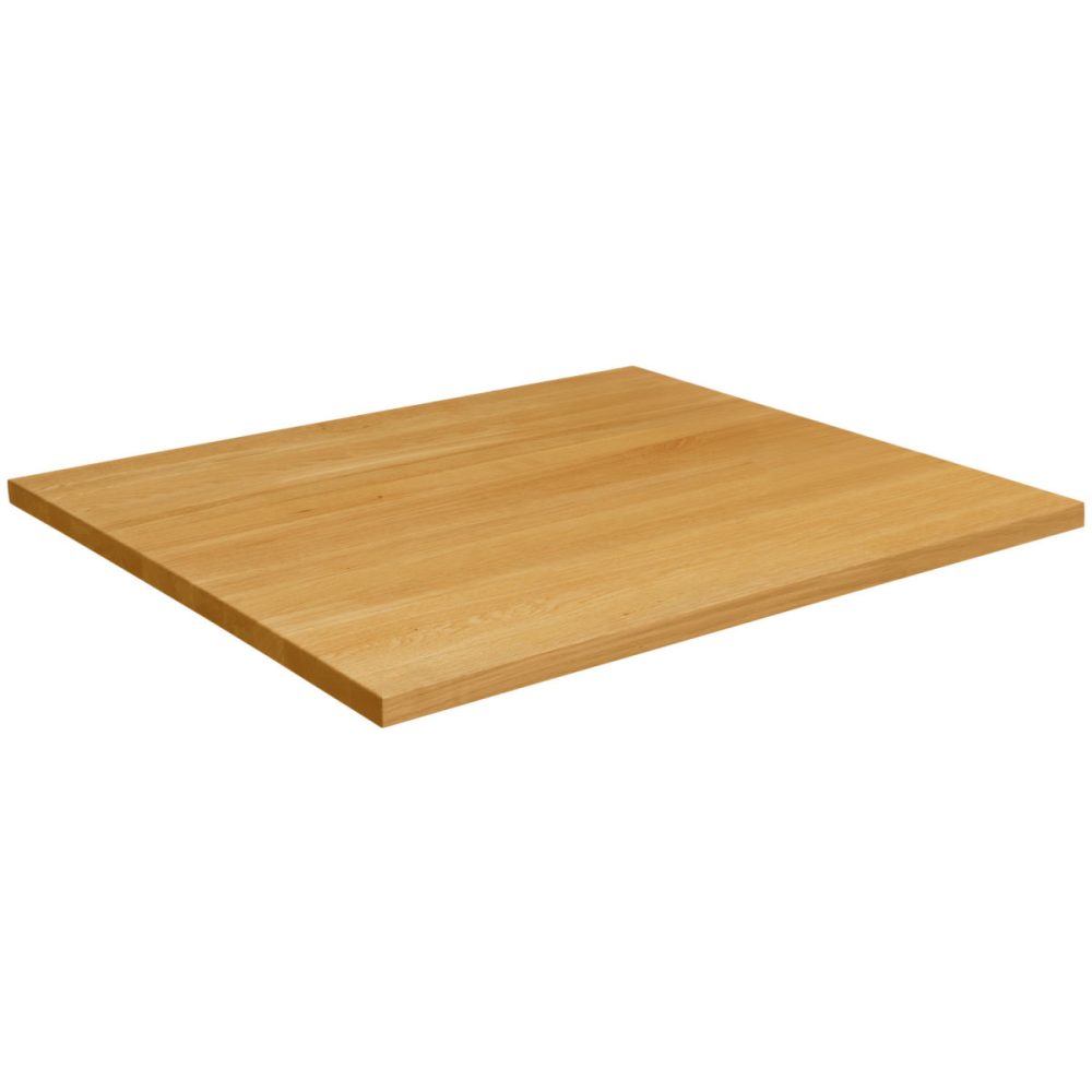 VEGA Indoor-Tischplatte Kentucky rechteckig; 60x70x3 cm (LxBxH); eiche/natur; rechteckig