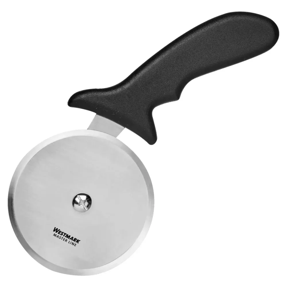 Westmark Pizzaschneider Gentle; 10 cm (Ø); schwarz