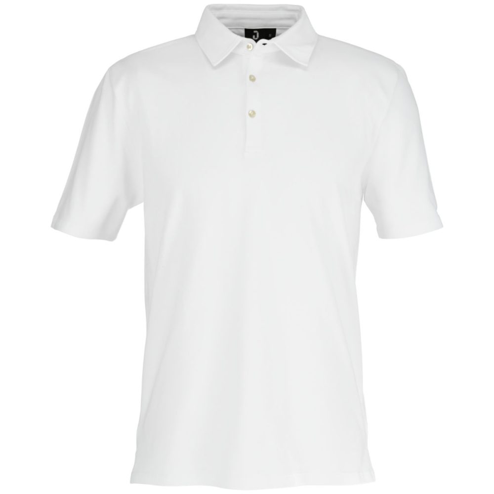 JOBELINE Herren Poloshirt Malme Kurzarm; Kleidergrösse M; weiss