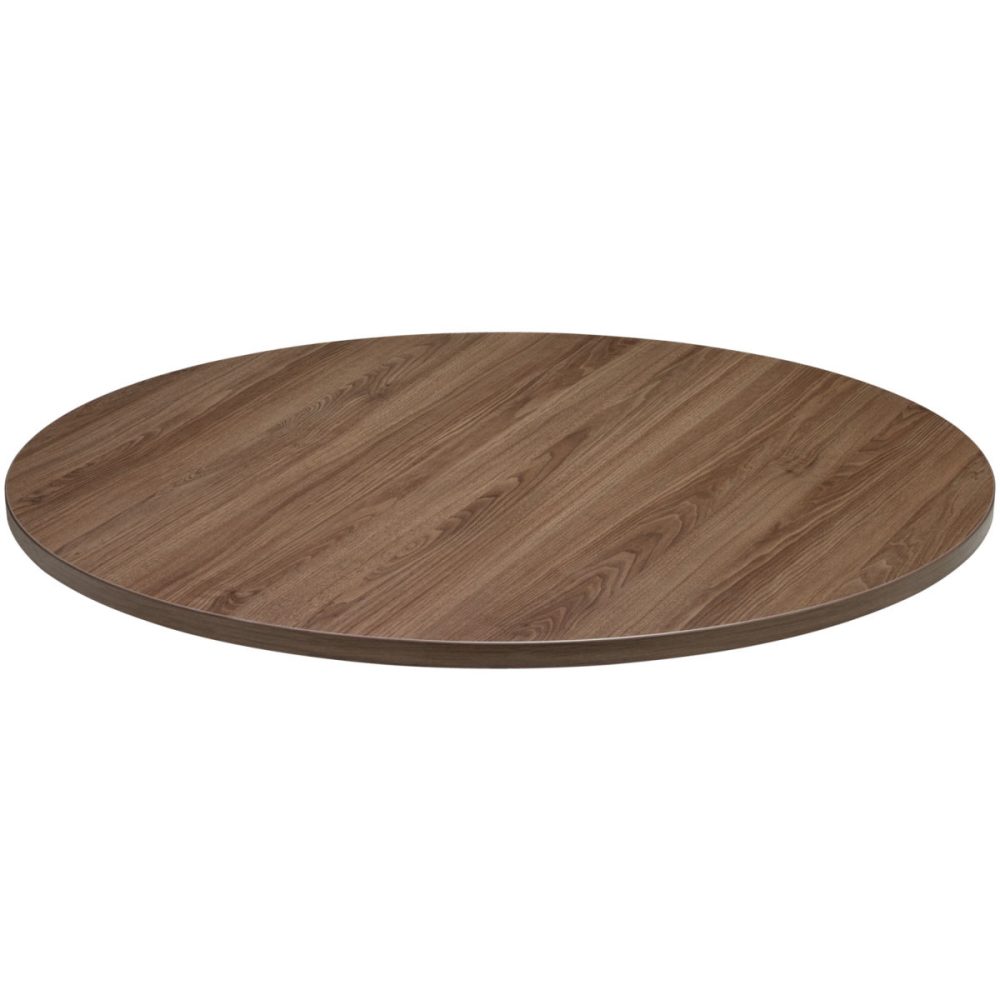 VEGA Indoor-Tischplatte Maliana rund; 100 cm (Ø); eiche/braun/grau; rund