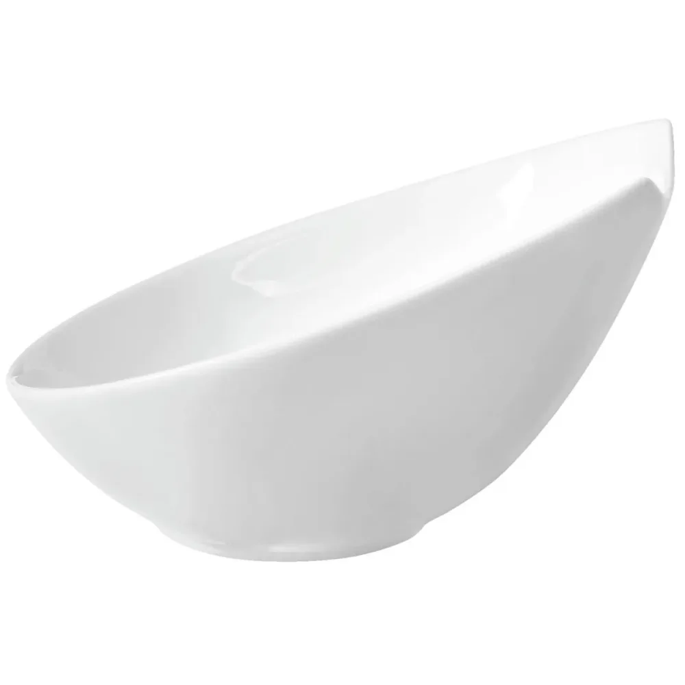 VEGA Schale Contrast rund; 300 ml, 16x17x9.3 cm (LxBxH); weiss; oval; 4 Stück / Pack