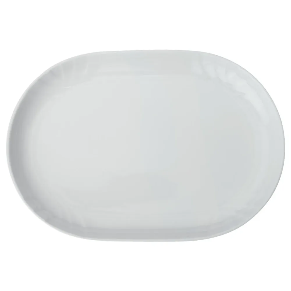 VEGA Platte Kiara oval; 33x23 cm (LxB); weiss; oval; 6 Stück / Pack