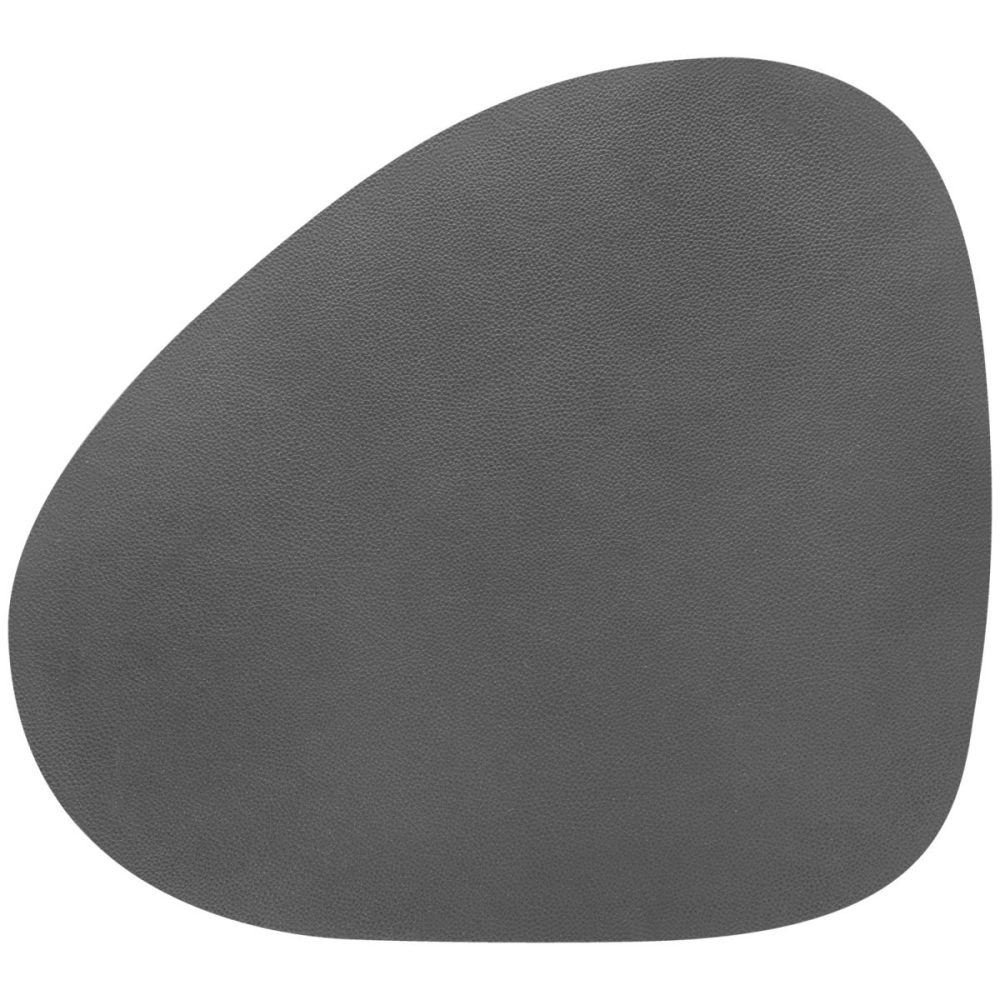 ERWIN M. Tischset Kaja organisch; 37x41 cm (BxL); anthrazit; oval; 4 Stück / Pack