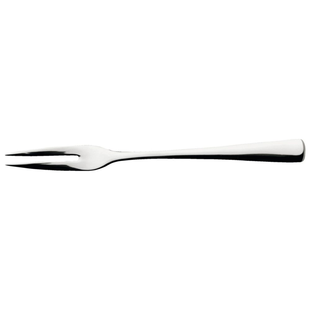 VEGA Aufschnittgabel Madrid; 18.6 cm (L); silber, Griff silber