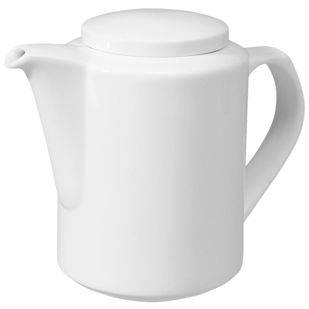 VEGA Kaffeekanne Base mit Deckel; 500 ml, 9.2x15 cm (ØxH); weiss; rund; 4 Stück / Pack