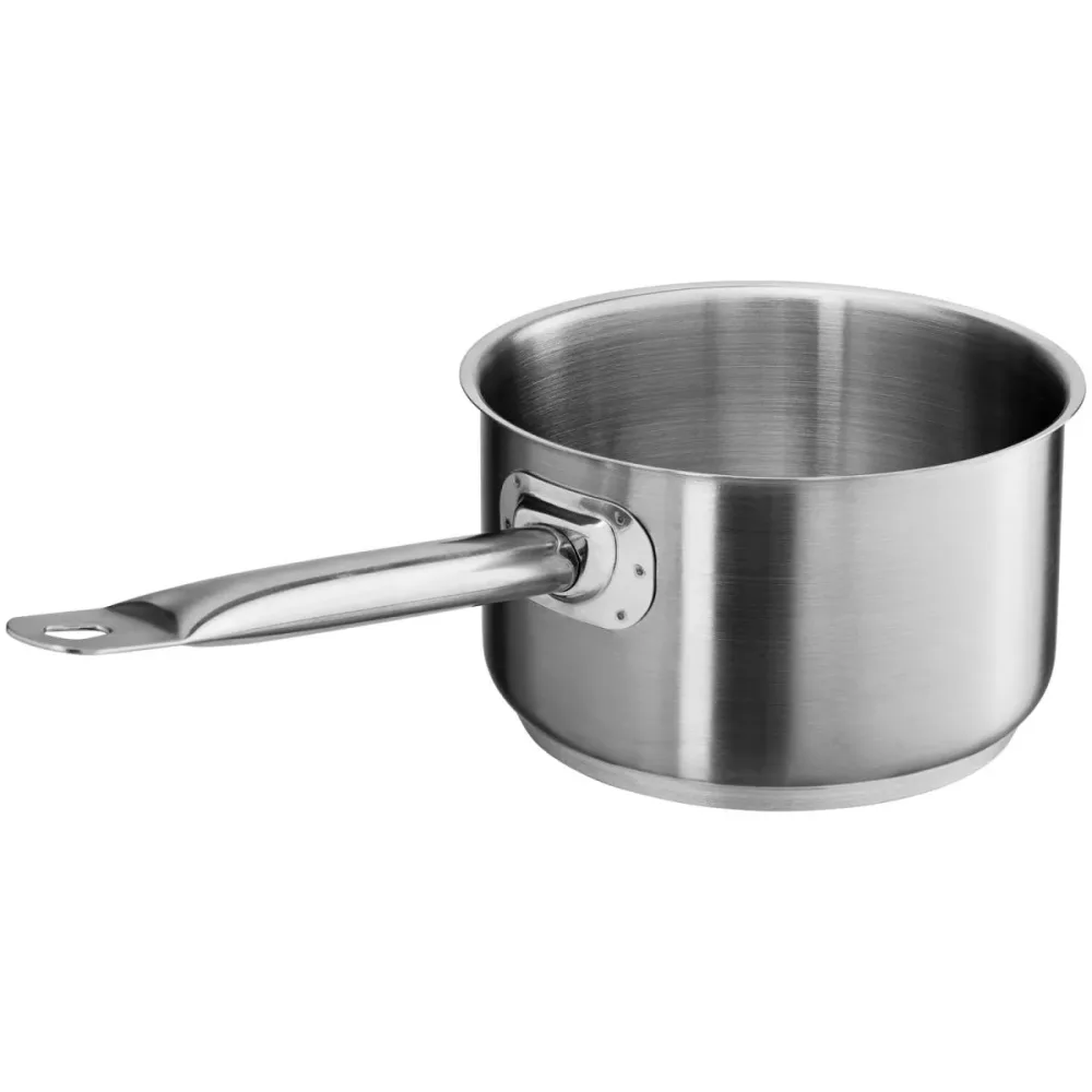 VEGA Stielkasserolle Professional ohne Deckel; 2700 ml, 18x11 cm (ØxH); silber; rund