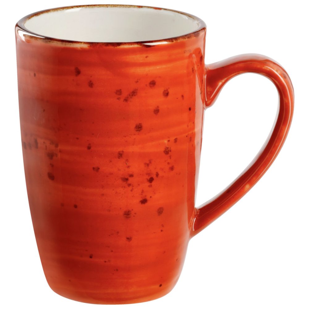 VEGA Becher-Obertasse Nebro; 280 ml, 7.4x11.2 cm (ØxH); rot; 6 Stück / Pack