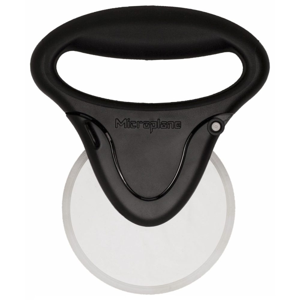 Microplane Pizzaschneider; 16x13x3 cm (LxBxH); schwarz