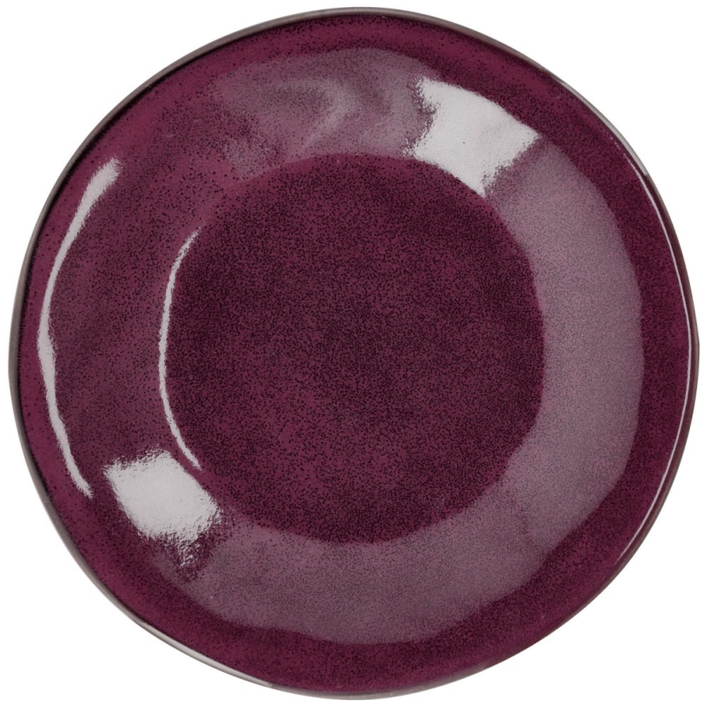 VEGA Teller flach Oriento; 23.5 cm (Ø); aubergine; rund; 6 Stück / Pack