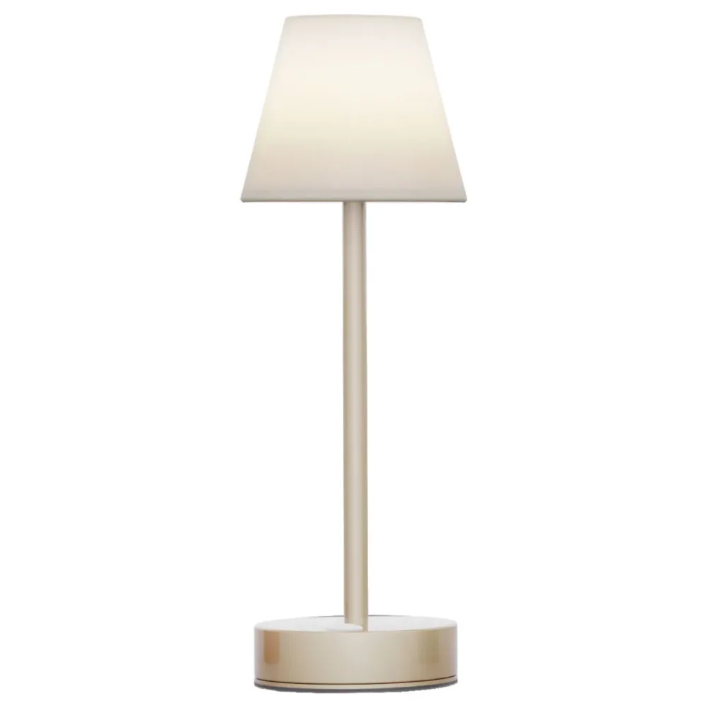 Newgarden Tischleuchte Lola Slim; 11x32 cm (ØxH); gold