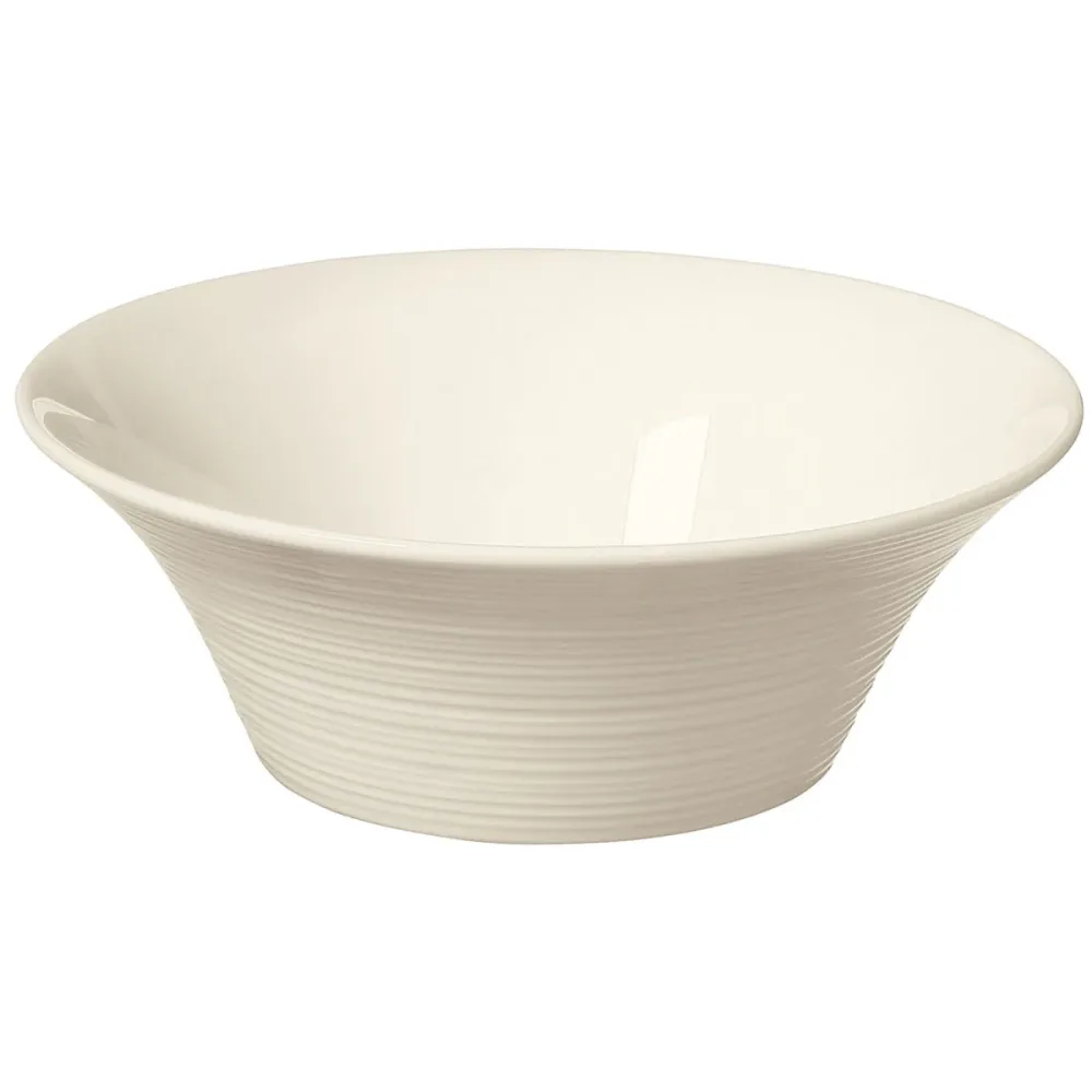 VEGA Schale Skyline rund; 1000 ml, 23.5x8.5 cm (ØxH); cremeweiss; rund; 4 Stück / Pack