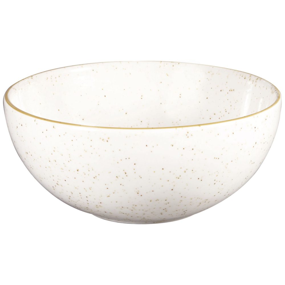 Churchill Bowl Stonecast Barley White Nudeln; 1075 ml, 18.3 cm (Ø); weiss/braun; rund; 6 Stück / Pack